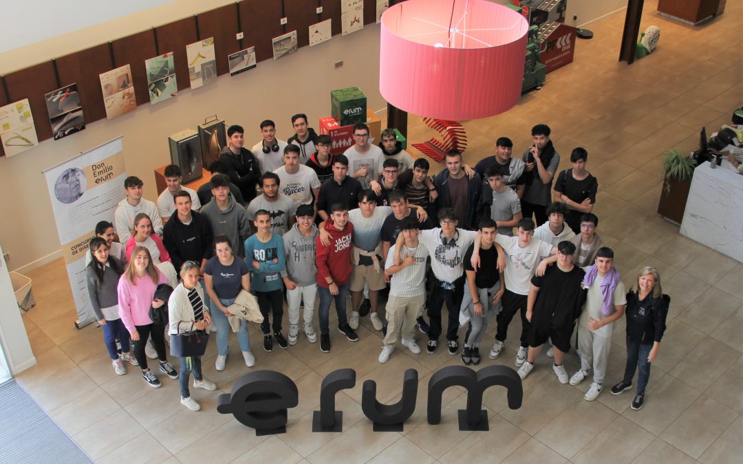 Alumnos de Formación Profesional de San Roque conocen la actividad de Grupo Erum