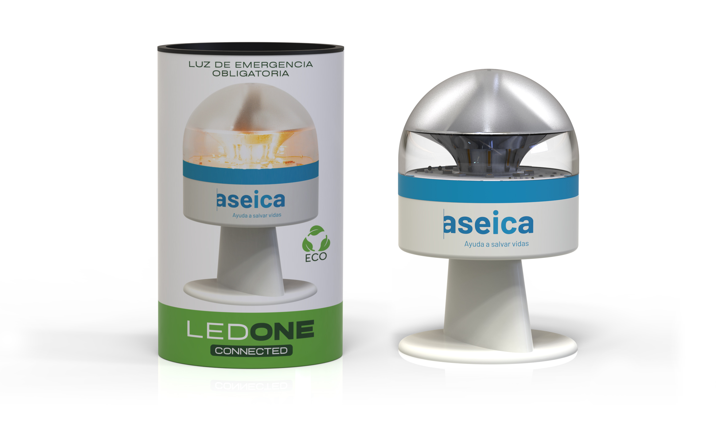 Baliza V16 conectada solidaria