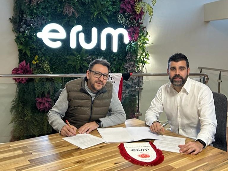 firma patrocinio balonmano Erum handbol Comtat
