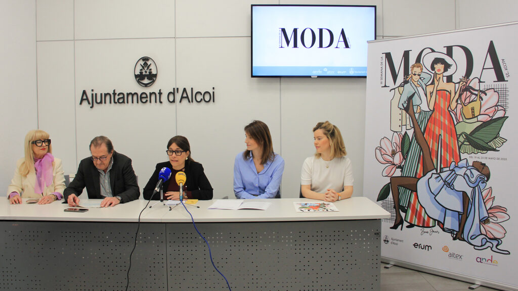 Presentación Cartel y programación III Semana de la Moda de Alcoy