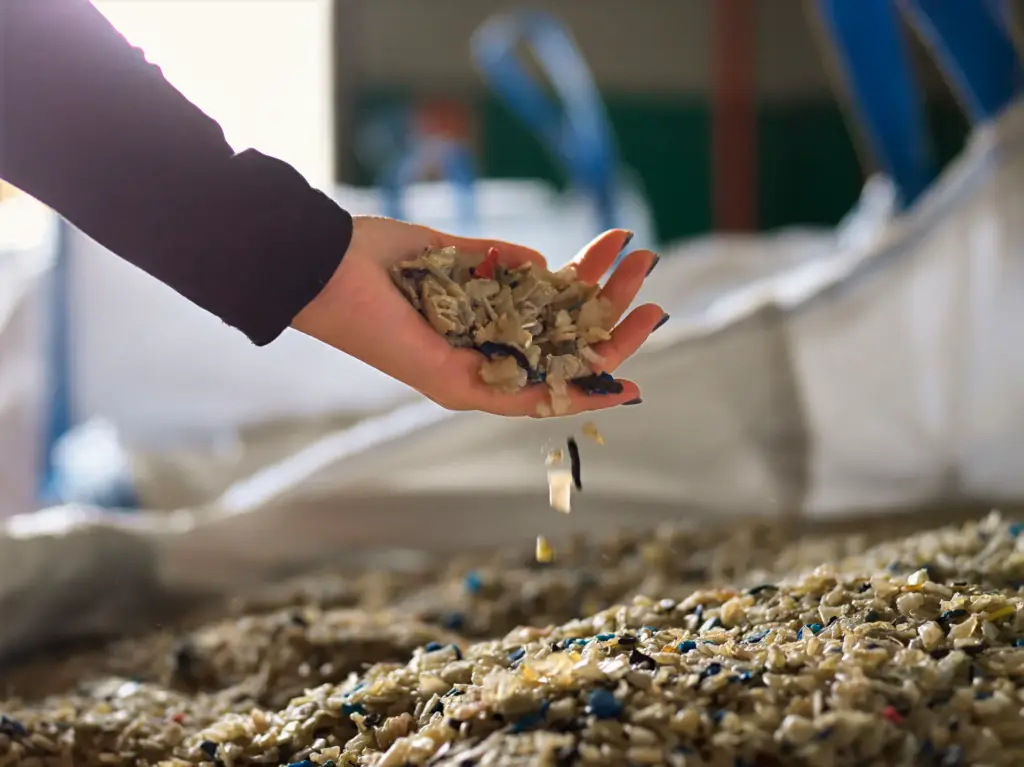 Recycled plastic